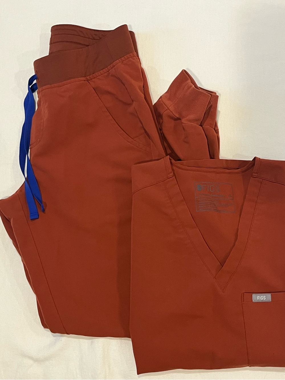FIGS Scrub Set Atlantic Fall XS
